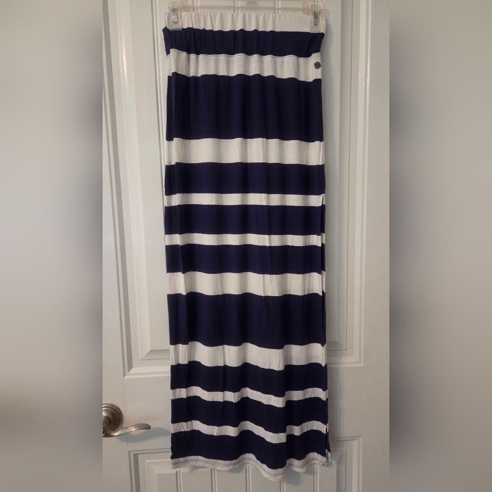 Roxy Striped Maxi Skirt Juniors Size XS